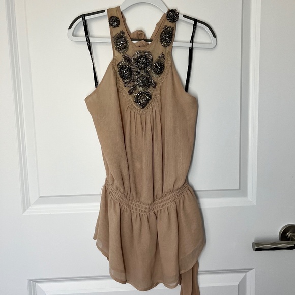 Bebe Vintage Backless Tie-Up Top y2k - Picture 1 of 4